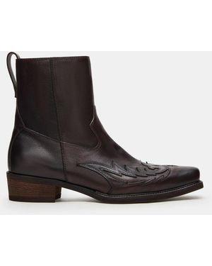 Steve Madden Santanaa Boots - Black