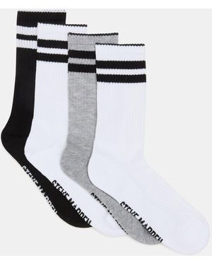 Steve Madden Stacia Socks - White