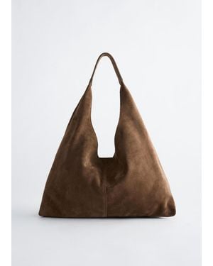 & Other Stories Classic Tote Bag - Brown