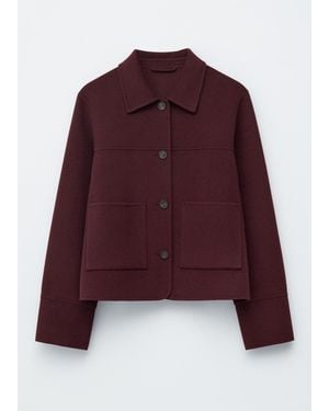 & Other Stories Collared Wool Jacket