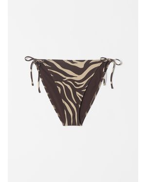 & Other Stories Tie-Detailed Bikini Briefs - White