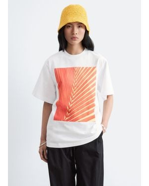 & Other Stories Relaxed Print T-Shirt - White