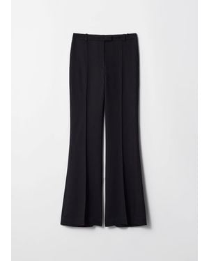& Other Stories Flared Pants - Black