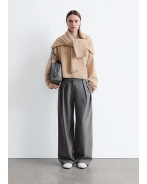 & Other Stories Cashmere And Cotton Jumper - White