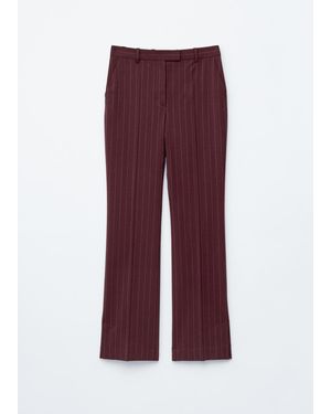 & Other Stories Wool Press-Crease Trousers - White