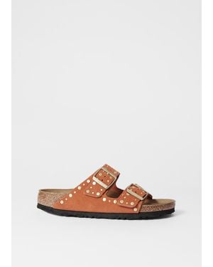 & Other Stories Birkenstock Arizona Rivet Sandals - White