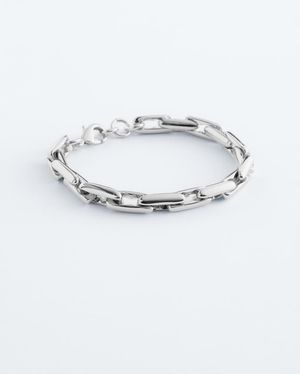 & Other Stories Paperclip Chain Bracelet - Metallic
