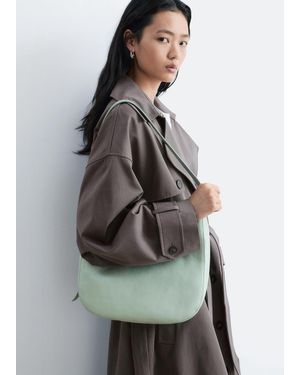 & Other Stories Crescent Crossbody Bag - Grey