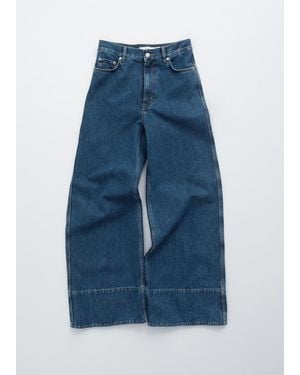 & Other Stories Long Wide-Leg Jeans - Blue