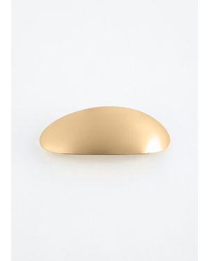 & Other Stories Plated Hair Clip - White