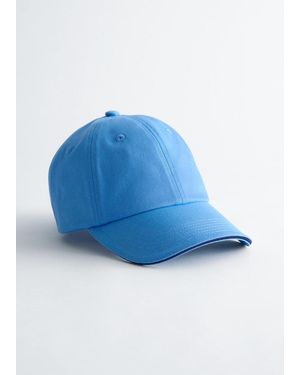 & Other Stories Cotton-Twill Baseball Cap - Blue