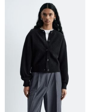 & Other Stories Boiled Merino Cardigan - Black