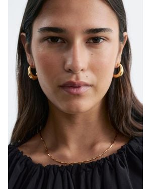 & Other Stories Polished Chain Necklace - Brown