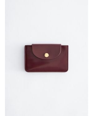 & Other Stories Small Card Holder - Purple
