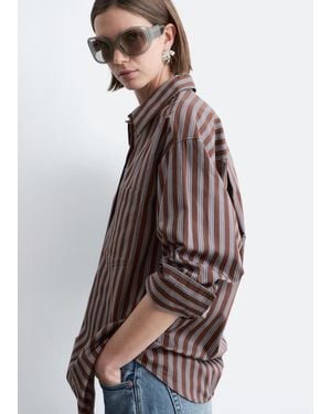 & Other Stories Cotton Shirt - Brown