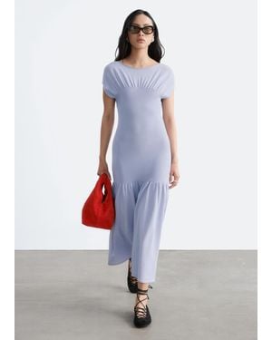& Other Stories Panel Maxi Dress - White