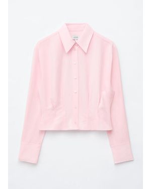 & Other Stories Schmal Zulaufendes Hemd - Pink