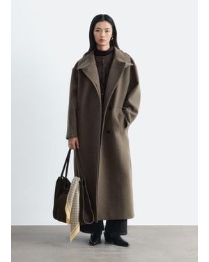 & Other Stories Manteau Oversize - Marron