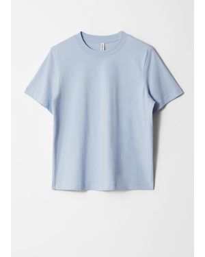 & Other Stories Crewneck T-Shirt - Blue