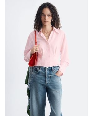& Other Stories Tapered Shirt - Blue