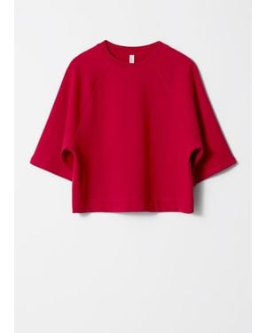 & Other Stories Jersey-Pullover - Rot