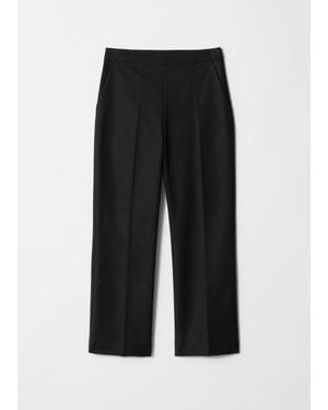 & Other Stories Slim Press-Crease Pants - Black