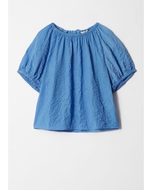 & Other Stories Off-Shoulder Blouse - Blue