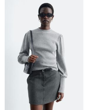 & Other Stories Wool Top - Grey