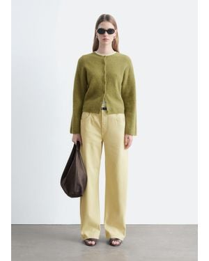 & Other Stories Barrel-Leg Jeans - Natural