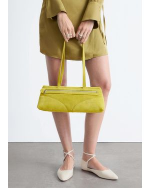 & Other Stories Slim Shoulder Bag - Green