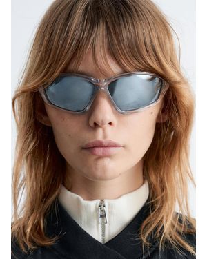 & Other Stories Sporty Sunglasses - Blue