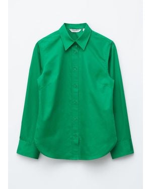 & Other Stories Cotton Shirt - Green