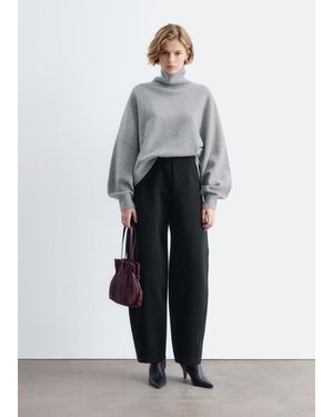 & Other Stories Scuba Jersey Pants - Black