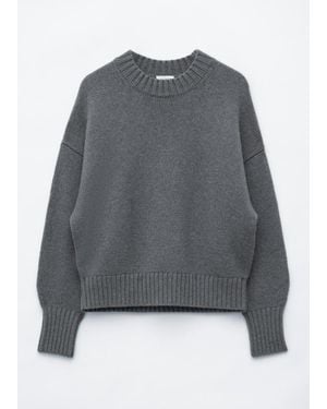 & Other Stories Pull Oversize En Laine Et Cachemire - Gris