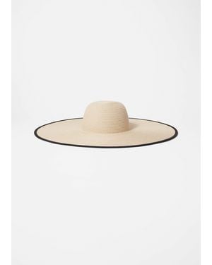 & Other Stories Wide-Brim Straw Hat - White