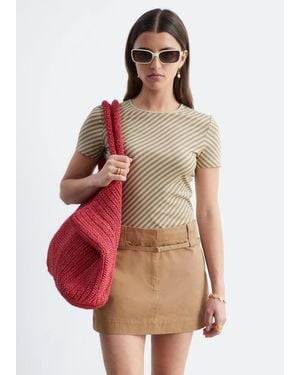 & Other Stories Slim T-Shirt - Natural