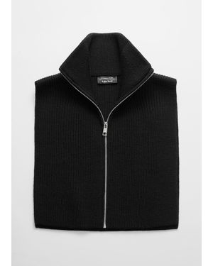& Other Stories Wool-Blend Collar - Black