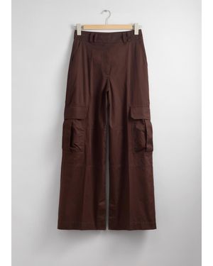 & Other Stories Cargohose - Braun