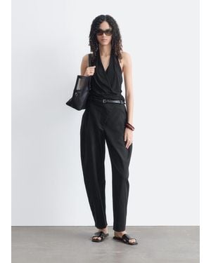& Other Stories Barrel-Leg Pants - Gray