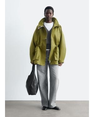 & Other Stories Oversized Utility Jacket - Green