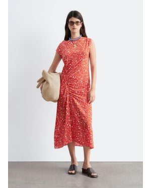 & other stories flowy wrap midi dress LaDivine 7475 Formal Long Sleeve Dress Evening Gown main image 0