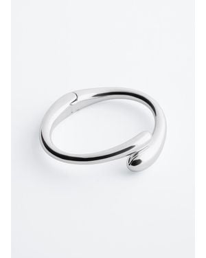 & Other Stories Cuff Bracelet - Metallic