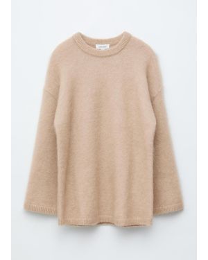 & Other Stories Oversized Mohair-Blend Sweater - Natural