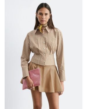 & Other Stories Tapered Shirt - Natural