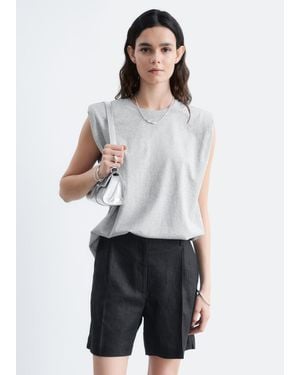 & Other Stories Sleeveless Top - White