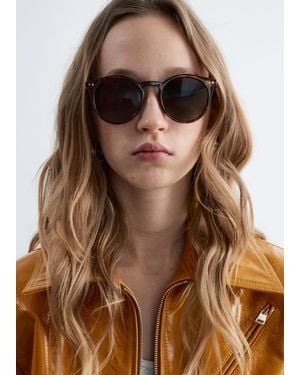 & Other Stories Classic Round Frame Sunglasses - Brown