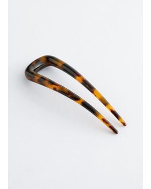 & Other Stories Hair Pin - Brown