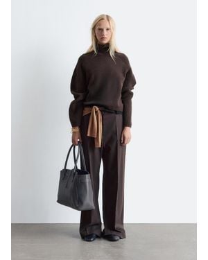 & Other Stories Boxy Turtleneck Jumper - White