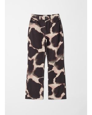 & Other Stories Straight-Leg Pants - White