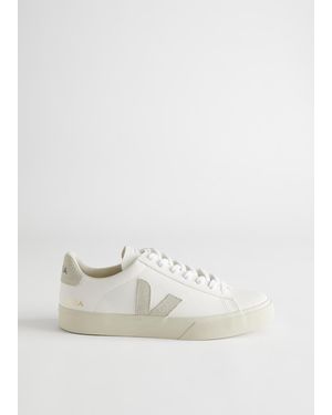 & Other Stories Veja Campo Leather Sneakers - White